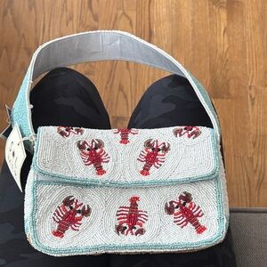 Viral Beaded Lobster Handbag